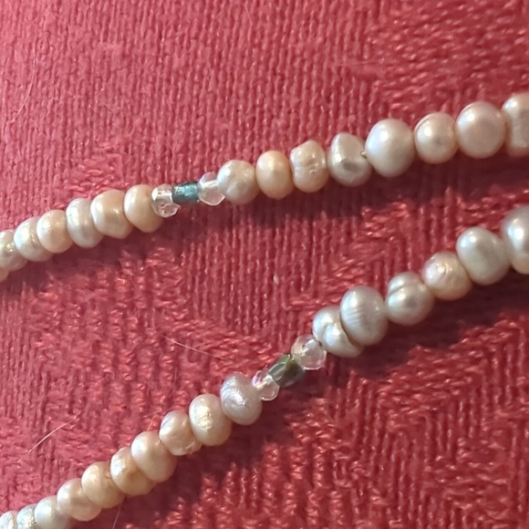 NWOT Vintage Rose Fresh Water Pearl Necklace - Picture 10 of 14